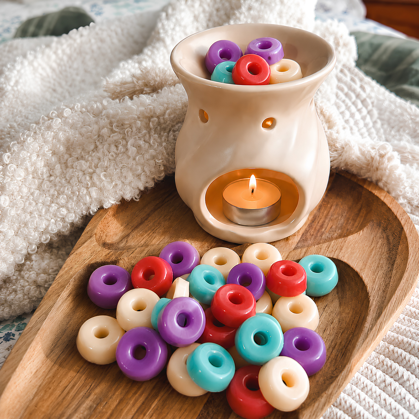 Simsaura Premium Donut Wax Melts Value Combo Pack