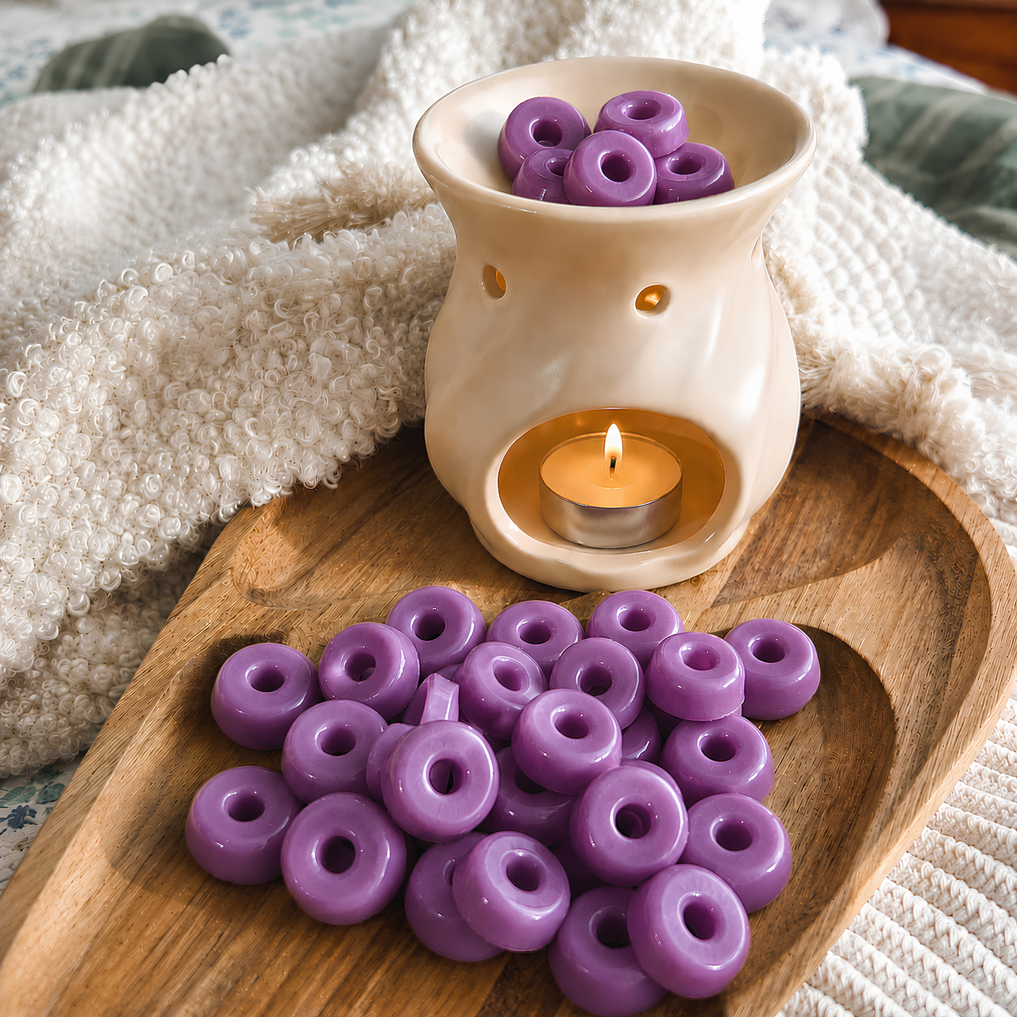 Simsaura Premium Donut Wax Melts Value Combo Pack