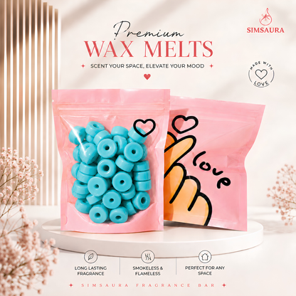 Simsaura Premium Donut Wax Melts Value Combo Pack