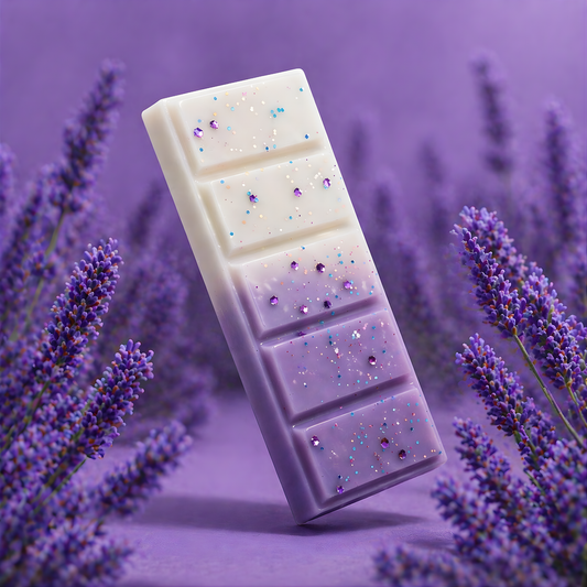 Velvet Lavender Wax Melt Bar – Calming Aromatherapy Scent