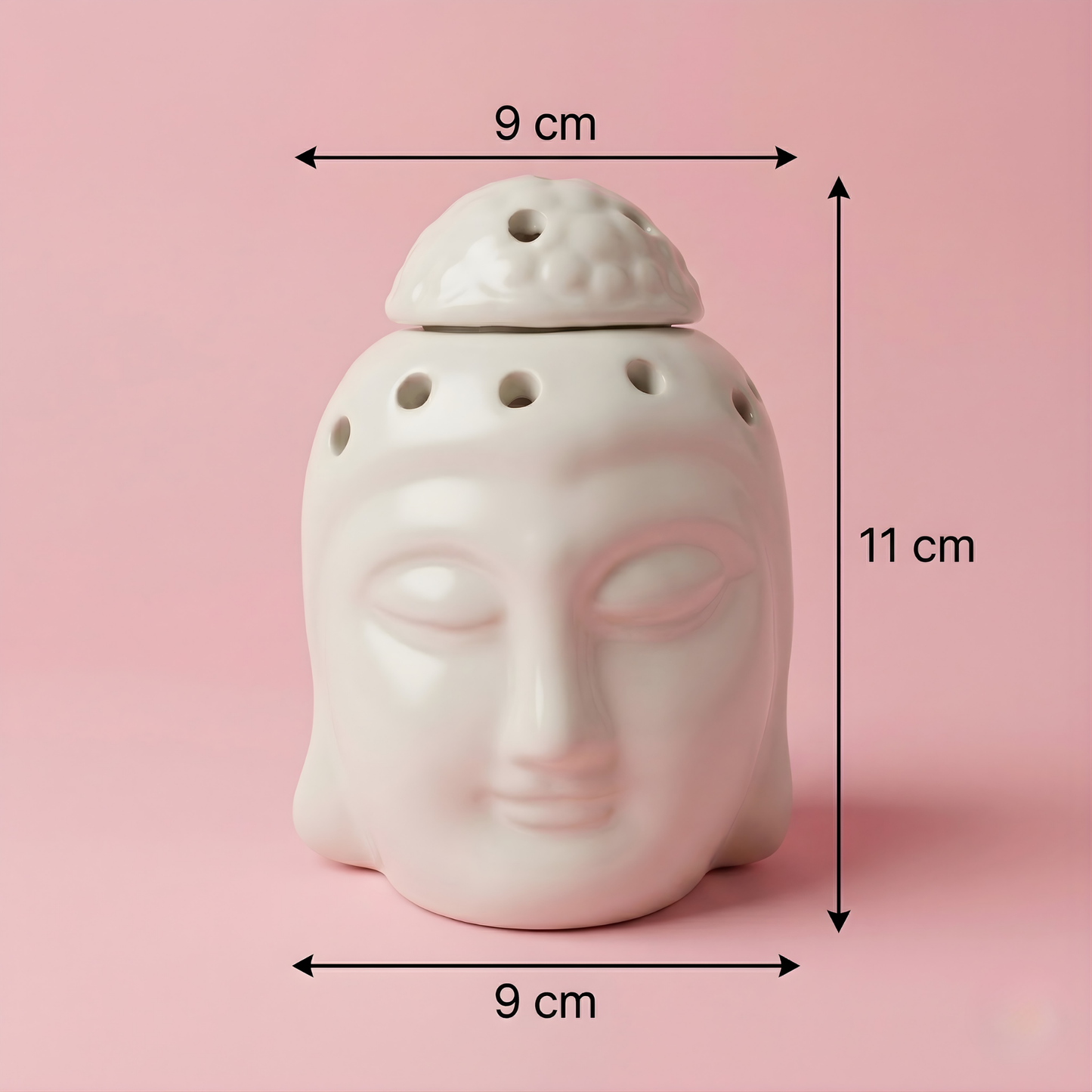 Buddha Wax Melt Burner – Ceramic Tealight Warmer