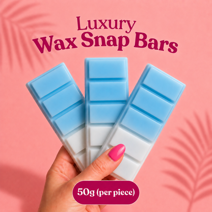 Ocean Breeze Wax Melt Bar – Fresh Aquatic Home Fragrance
