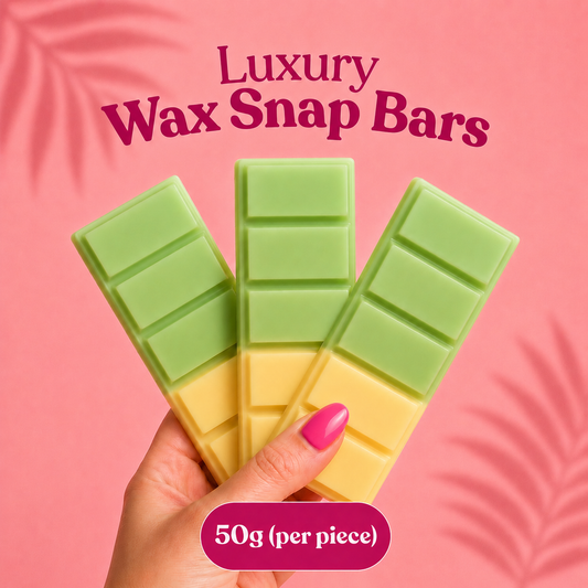 Jasmine (Mogra) Wax Melts – White Jasmine Soy Wax Bar for Fresh Home Fragrance | SIMSAURA