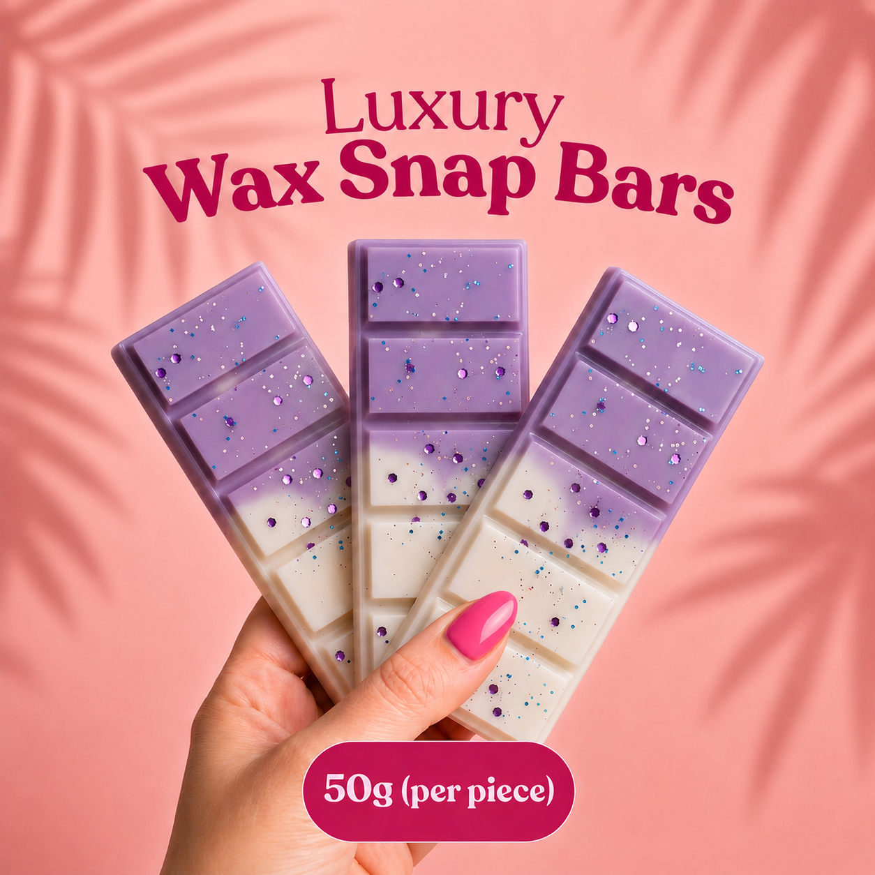Velvet Lavender Wax Melt Bar – Calming Aromatherapy Scent