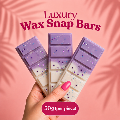 Velvet Lavender Wax Melt Bar – Calming Aromatherapy Scent