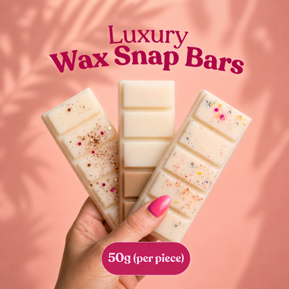 Floral & Warm Fragrances Wax Melt Collection – 3 Premium Fragrances Soy Bars