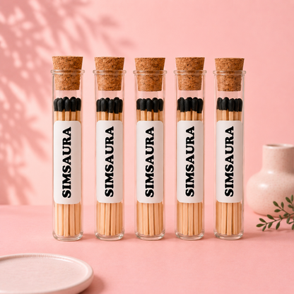 Luxury Matchstick Set (Pack of 5) – Simsaura