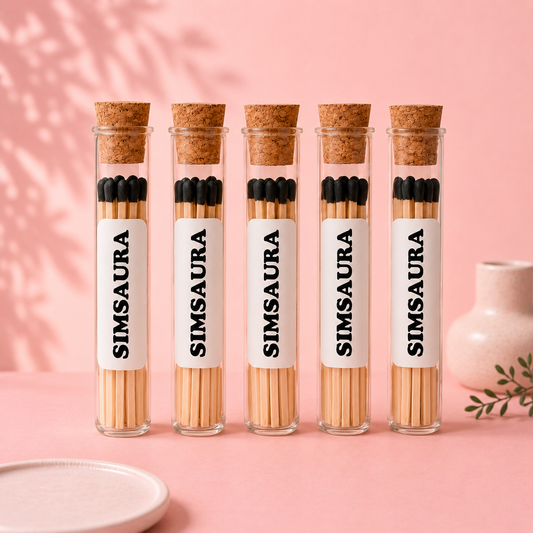 Luxury Matchstick Set (Pack of 5) – Simsaura