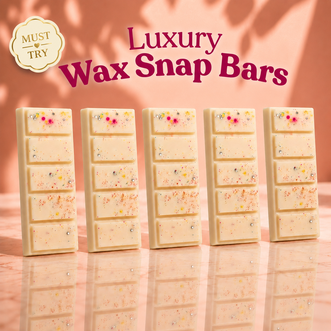 Midnight Vanilla Wax Melt Bar – Warm & Cozy Home Fragrance