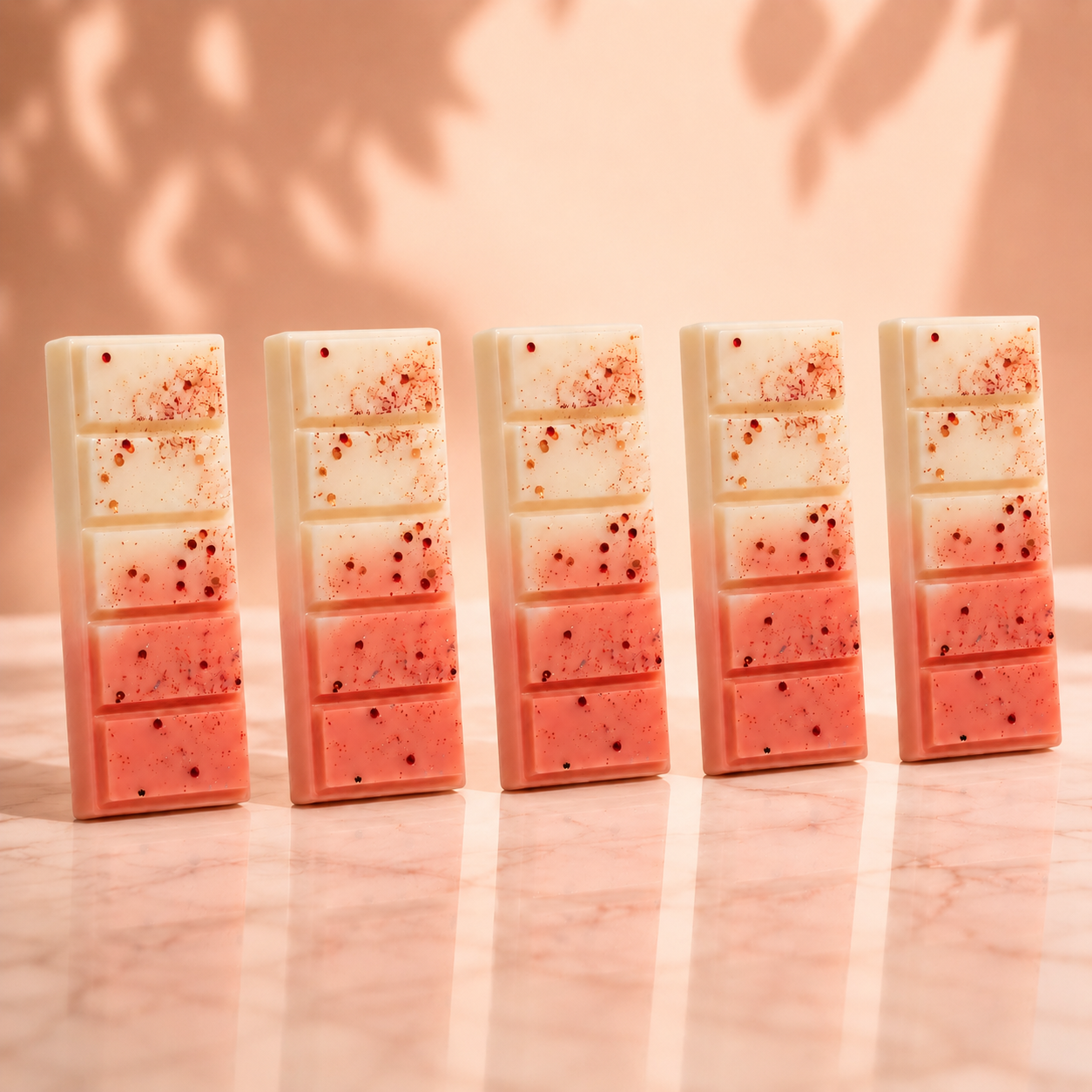 Crimson Rose Wax Melt Bar – Deep Floral Home Fragrance
