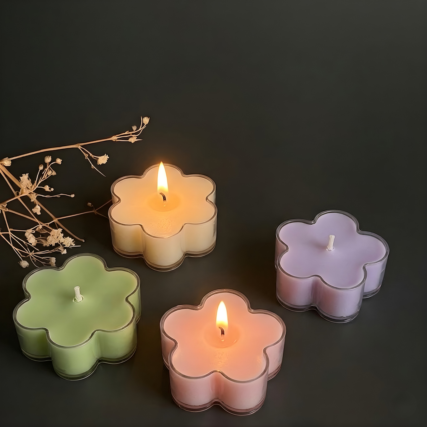 Premium Tealight Candles (Pack of 10) – For Wax Melt Burners