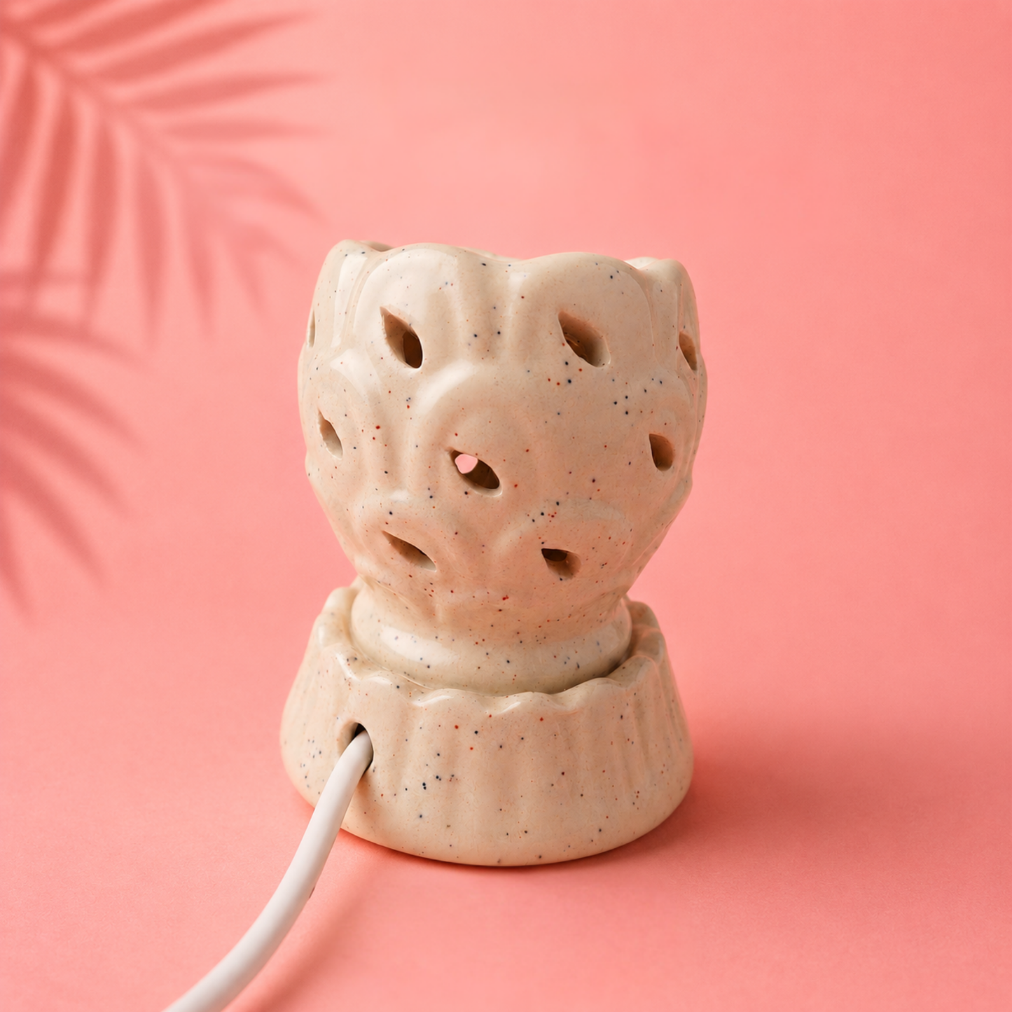 Electric Wax Melt Burner – Ceramic Plug-in Aroma Warmer (Flameless)